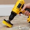 Drillbrush Cleaning Supplies - Scrub Brush - Bathroom Accessories - Drill Brush 4in-Lim-Yellow-Short-QC - alternate 5
